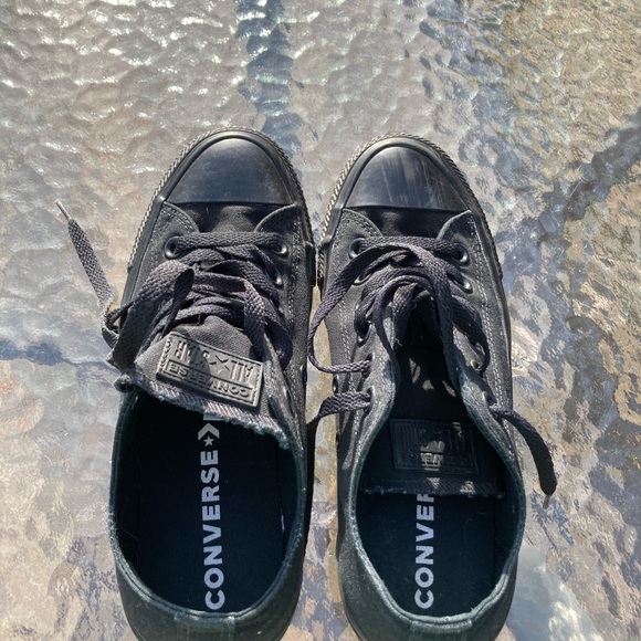 Black Chuck Taylor Sneakers - Picture 5 of 5